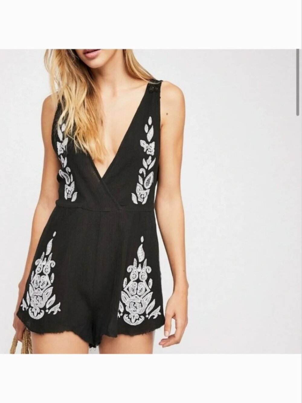 RARE - FREE PEOPLE - NW(partial)T Songbird Romper XS